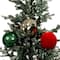 Assorted 4 Pack 4.7" Red, Green & Gold Peppermint Lane Shatterproof Ball Ornaments, 1pc. by Ashland®